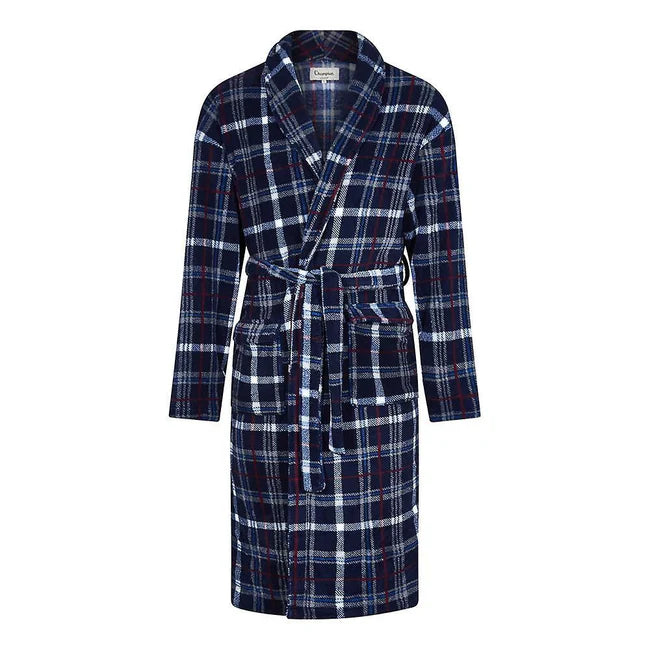CHAMPION TARTAN FLEECE DRESSING GOWN