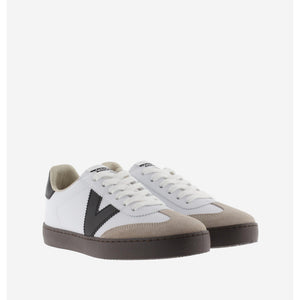 Victoria Berlin (1126186) - Ladies Lace Trainer in White/Black |&nbsp;Victoria Trainers | Wisemans | Bantry | Shoe&nbsp;Shop | West Cork | Munster