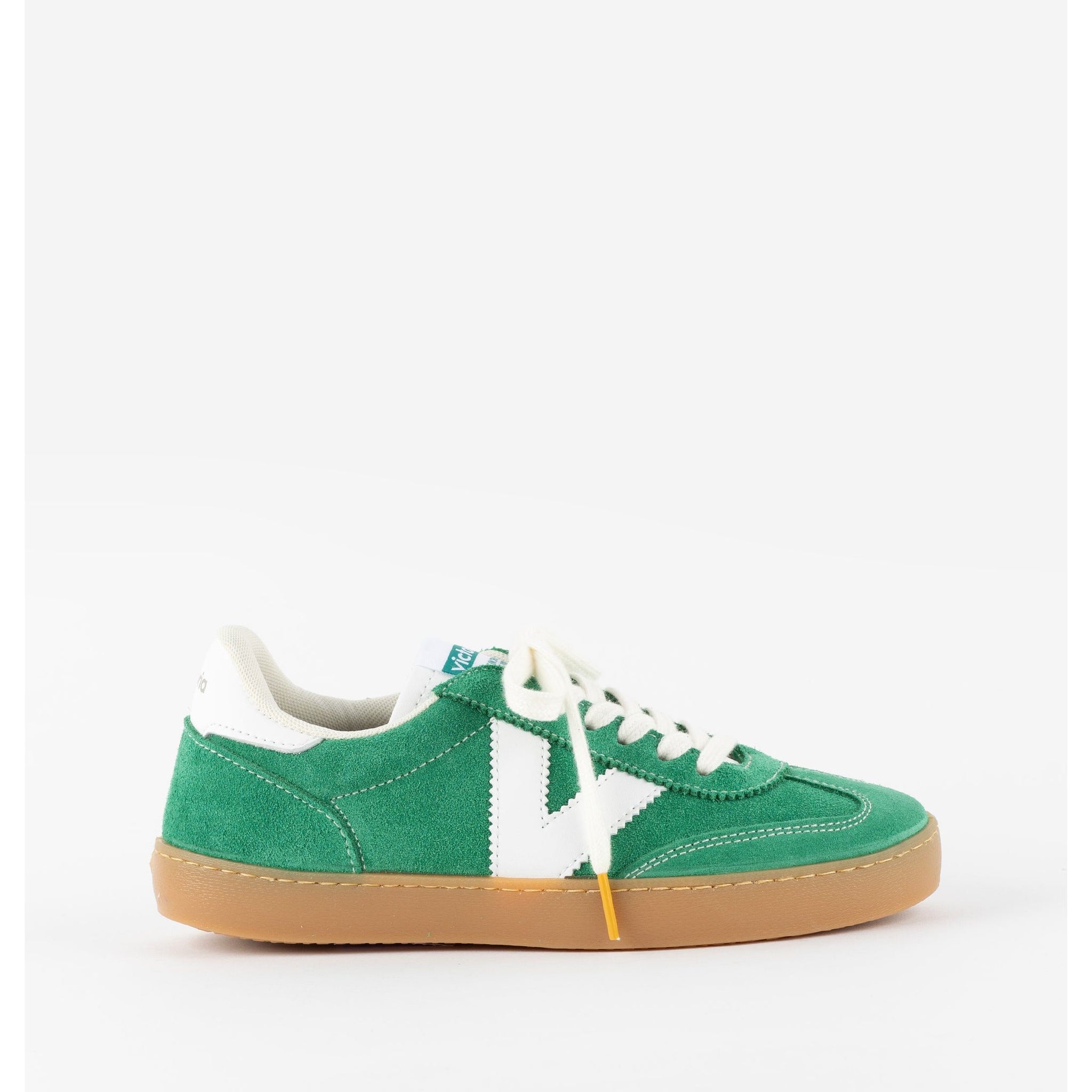 Victoria Berlin(1126212) - Ladies Lace Trainer in Green Suede | Victoria Trainers | Wisemans | Bantry | Shoe&nbsp;Shop | West Cork | Munster