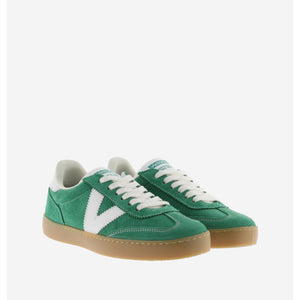 Victoria Berlin(1126212) - Ladies Lace Trainer in Green Suede | Victoria Trainers | Wisemans | Bantry | Shoe&nbsp;Shop | West Cork | Munster