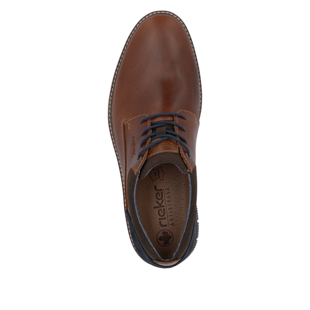 Rieker 14405 - Men's Lace Shoe in Brown
