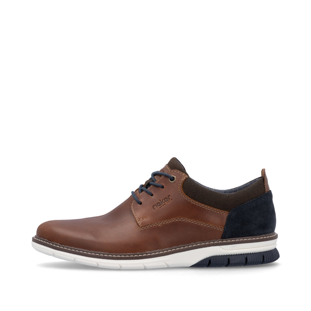 Rieker 14405 - Men's Lace Shoe in Brown
