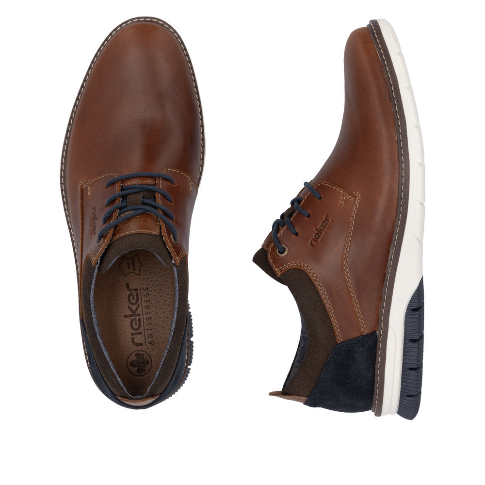 Rieker 14405 - Men's Lace Shoe in Brown