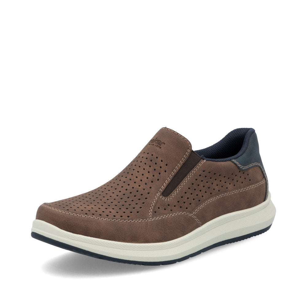 Rieker 16952 - Men's Slip On Shoe in Brown | Rieker Shoes | Wisemans | Bantry | Shoe Shop | West Cork | Munster