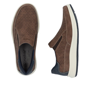 Rieker 16952 - Men's Slip On Shoe in Brown&nbsp; | Rieker Shoes | Wisemans | Bantry | Shoe Shop | West Cork | Munster