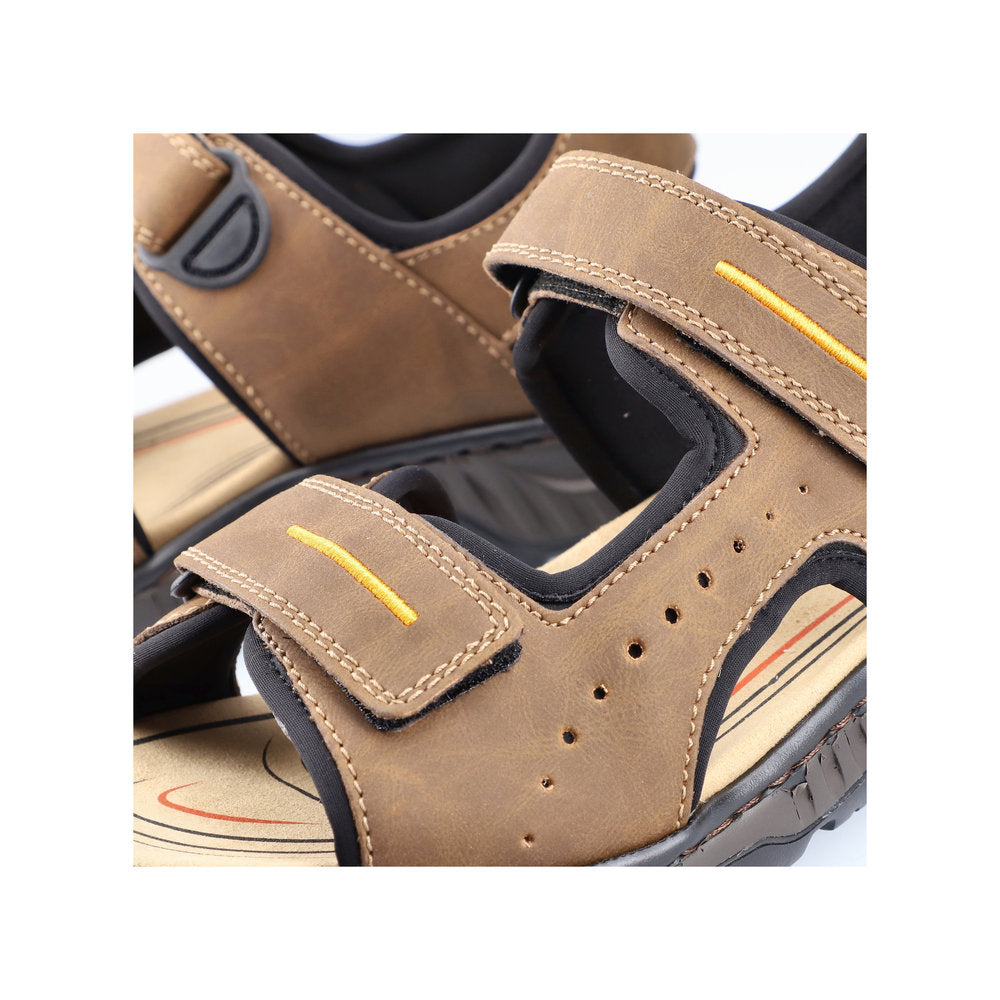 Rieker 21760-24- Mens Sandal in Brown Rieker. Rieker Shoes | Wisemans | Bantry | West Cork | Ireland