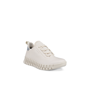 Ecco Gruuv (218233) - Ladies Gore-tex Lace Shoe in Limestone(Cream) | ECCO Shoes | Wisemans | Bantry | West Cork | Shoe Shop | Munster