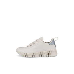 Ecco Gruuv (218233) - Ladie Gore-tex Lace Shoe in Limestone(Cream) | ECCO Shoes | Wisemans | Bantry | West Cork | Shoe Shop | Munster