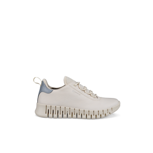 Ecco Gruuv (218233) - Ladies Gore-tex Lace Shoe in Limestone(Cream) | ECCO Shoes | Wisemans | Bantry | West Cork | Shoe Shop | Munster