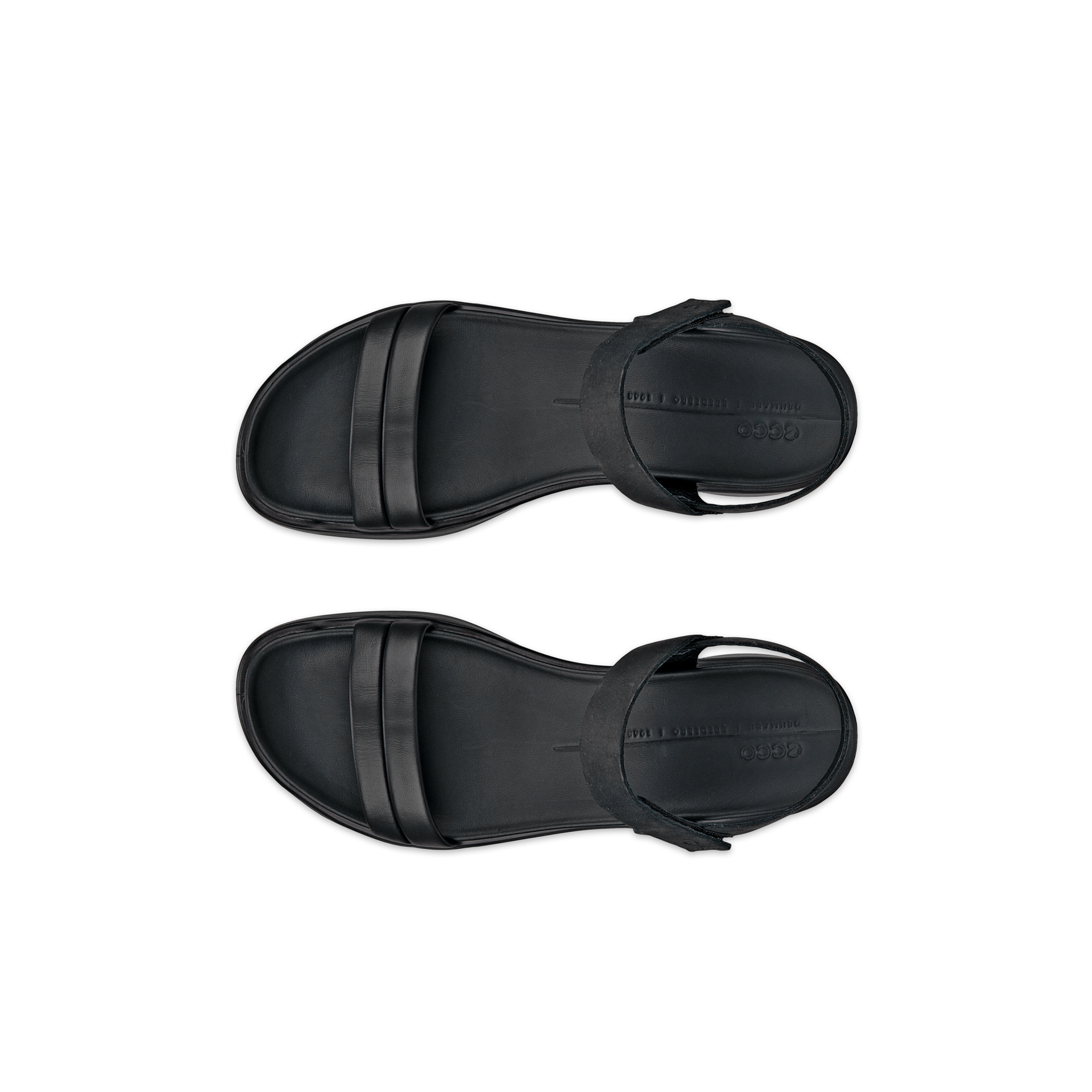 ECCO FlowT (273303)- Ladies Wedge Sandal in Black |ECCO Shoe | Wisemans | Bantry | Shoe Shop | Munster | Ireland
