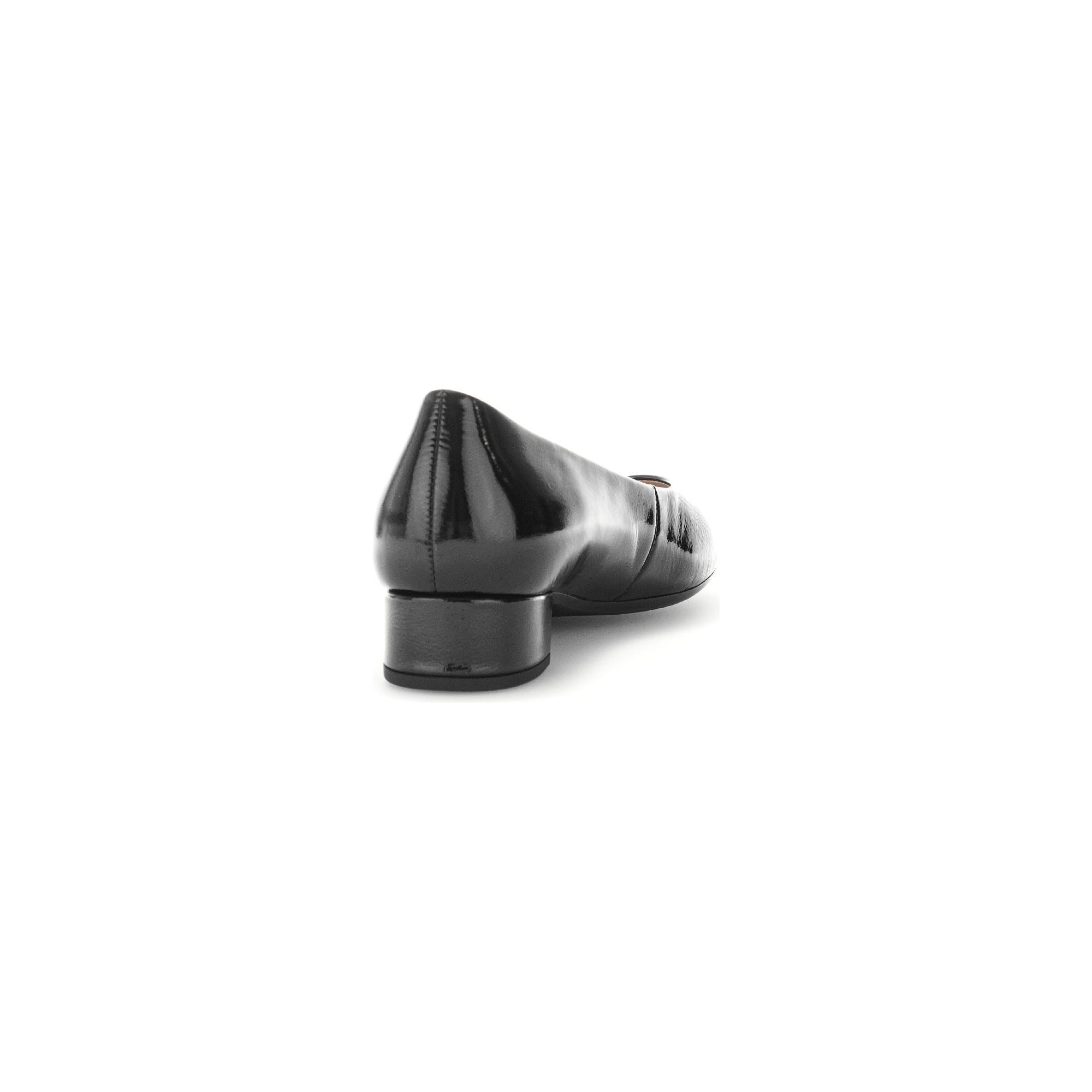 Gabor Develop (31.320.97) - Ladies Court Shoe in Black Patent. Gabor | Wisemans | Bantry | Shoe Shop | West Cork | Ireland