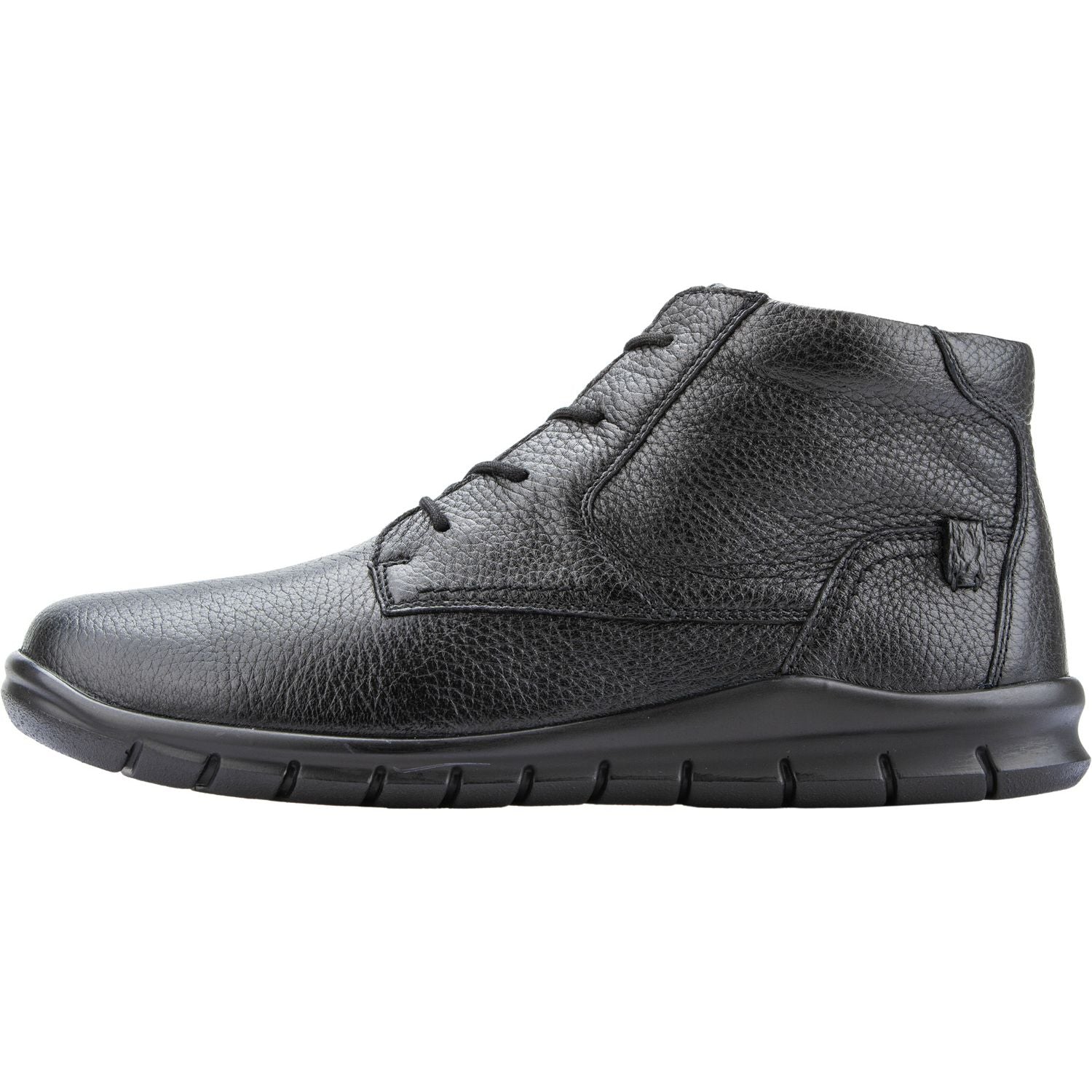 Waldlaufer Hector (366804)- Mens Ankle Boot with Lace and Side Zip in Black | Waldläufer Shoes | Wide Fit Shoes | Wisemans | Bantry | Shoe Shop | West Cork | Ireland