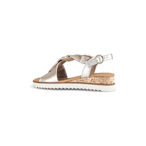 Gabor Rich(42.751.81) - Ladies Sandal in Gold. Gabor Shoes | Wisemans | Bantry | Shoe Shop | West Cork | Ireland