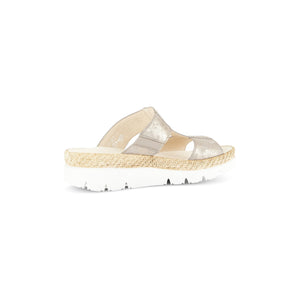 Gabor Charlie (43.721.62) - Ladies Mule in Metallic | Gabor Shoes | Wisemans | Bantry | Shoe Shop | Munster | Ireland