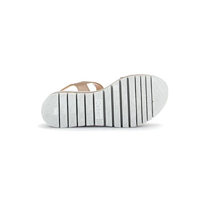 Gabor Bamboo (44.624.62)- Ladies Sandal in Gold. Gabor Shoes | Ladies Shoes | Wisemans Bantry | Shoe Shop | West Cork | Munster | Ireland