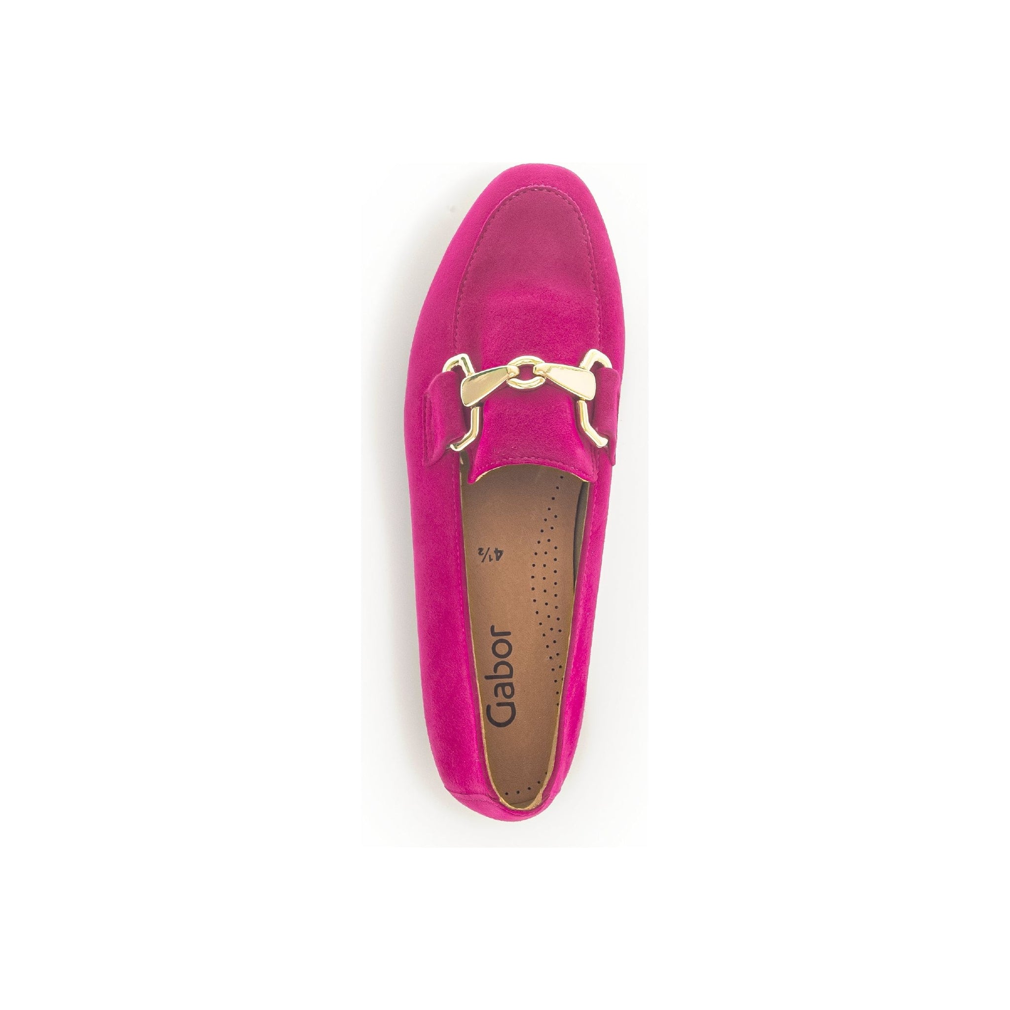 Gabor Jangle(45.211.34) - Ladies Loafer in Pink Suede. Gabor Shoes | Ladies Shoes | Wisemans Bantry | Shoe Shop | West Cork | Munster | Ireland