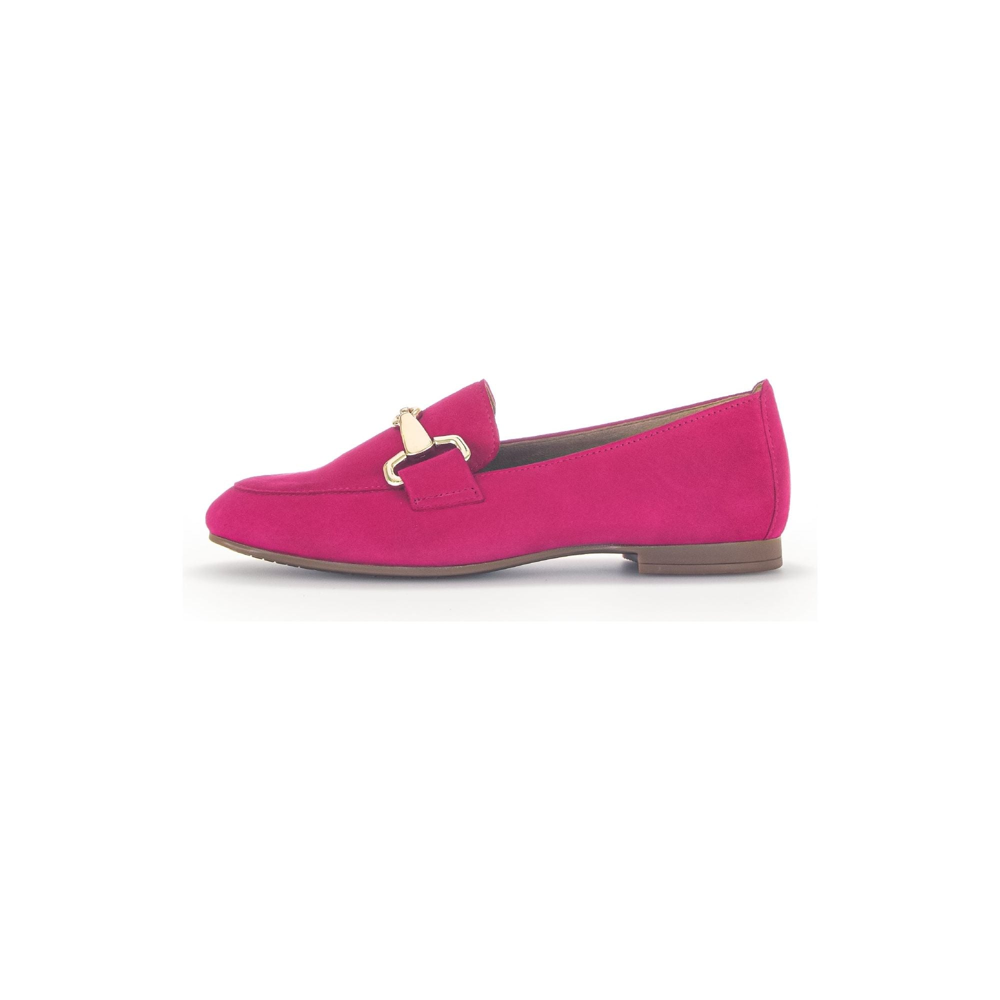 Gabor Jangle(45.211.34) - Ladies Loafer in Pink Suede. Gabor Shoes | Ladies Shoes | Wisemans Bantry | Shoe Shop | West Cork | Munster | Ireland