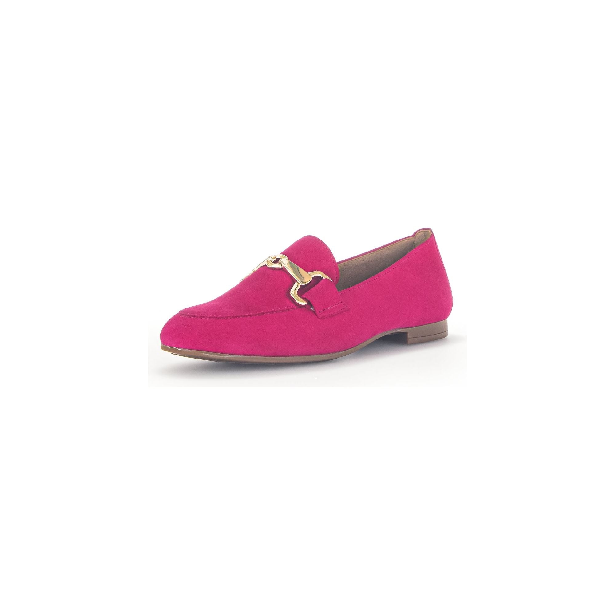 Gabor Jangle(45.211.34) - Ladies Loafer in Pink Suede. Gabor Shoes | Ladies Shoes | Wisemans Bantry | Shoe Shop | West Cork | Munster | Ireland