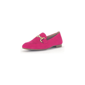 Gabor Jangle(45.211.34) - Ladies Loafer in Pink Suede. Gabor Shoes | Ladies Shoes | Wisemans Bantry | Shoe Shop | West Cork | Munster | Ireland