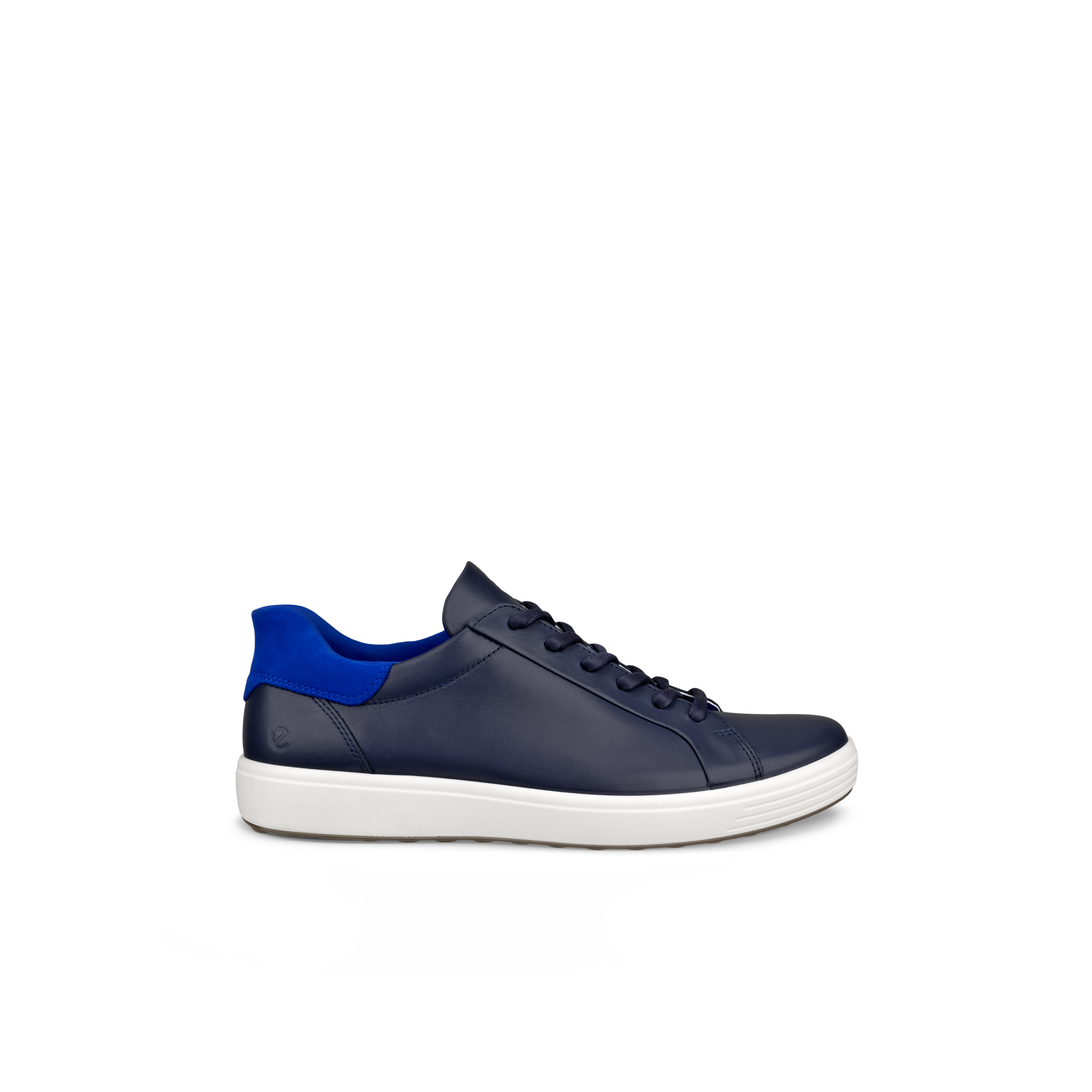 ECCO Soft 7 (470824) - Mens Lace Leather Shoe in Navy | ECCO Shoes | Wisemans | Bantry | Shoe Shop | Munster | Ireland