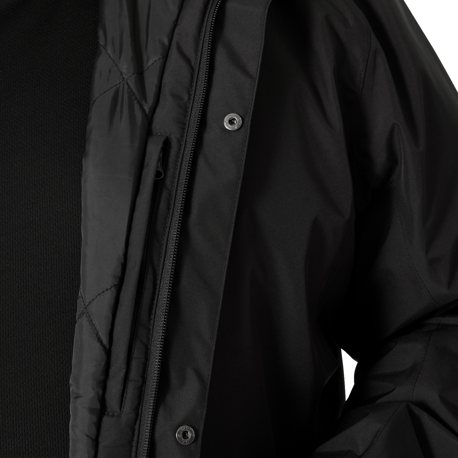 Helly Hansen Dubliner - Mens  Insulated Rain Jacket  in Black ( 53117 )