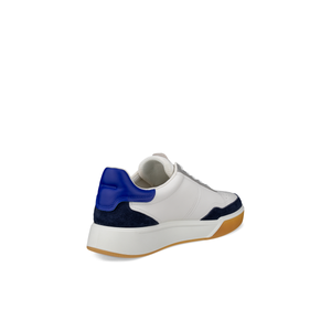 ECCO Street Court(539814) - Mens Trainer in White/Blue/Navy&nbsp;| ECCO Shoes | Wisemans | Bantry | Shoe Shop | Munster | Ireland