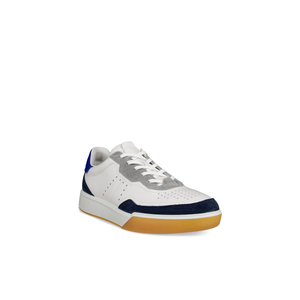 ECCO Street Court(539814) - Mens Trainer in White/Blue/Navy&nbsp;| ECCO Shoes | Wisemans | Bantry | Shoe Shop | Munster | Ireland