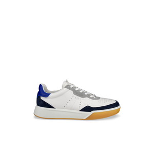 ECCO Street Court(539814) - Mens Trainer in White/Blue/Navy&nbsp;| ECCO Shoes | Wisemans | Bantry | Shoe Shop | Munster | Ireland