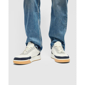 ECCO Street Court(539814) - Mens Trainer in White/Blue/Navy&nbsp;| ECCO Shoes | Wisemans | Bantry | Shoe Shop | Munster | Ireland