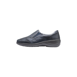 Waldlaufer Kya(607504)- Ladies Extra Wide Fit Slip-On Shoes in Navy  |Waldläufer Shoes | Wide Fit Shoes  Wisemans | Bantry | Shoe Shop | West Cork | Ireland