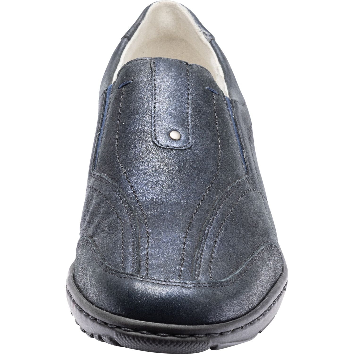 Waldlaufer Kya(607504)- Ladies Extra Wide Fit Slip-On Shoes in Navy  |Waldläufer Shoes | Wide Fit Shoes  Wisemans | Bantry | Shoe Shop | West Cork | Ireland