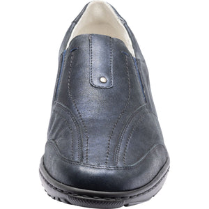 Waldlaufer Kya(607504)- Ladies Extra Wide Fit Slip-On Shoes in Navy  |Waldläufer Shoes | Wide Fit Shoes  Wisemans | Bantry | Shoe Shop | West Cork | Ireland