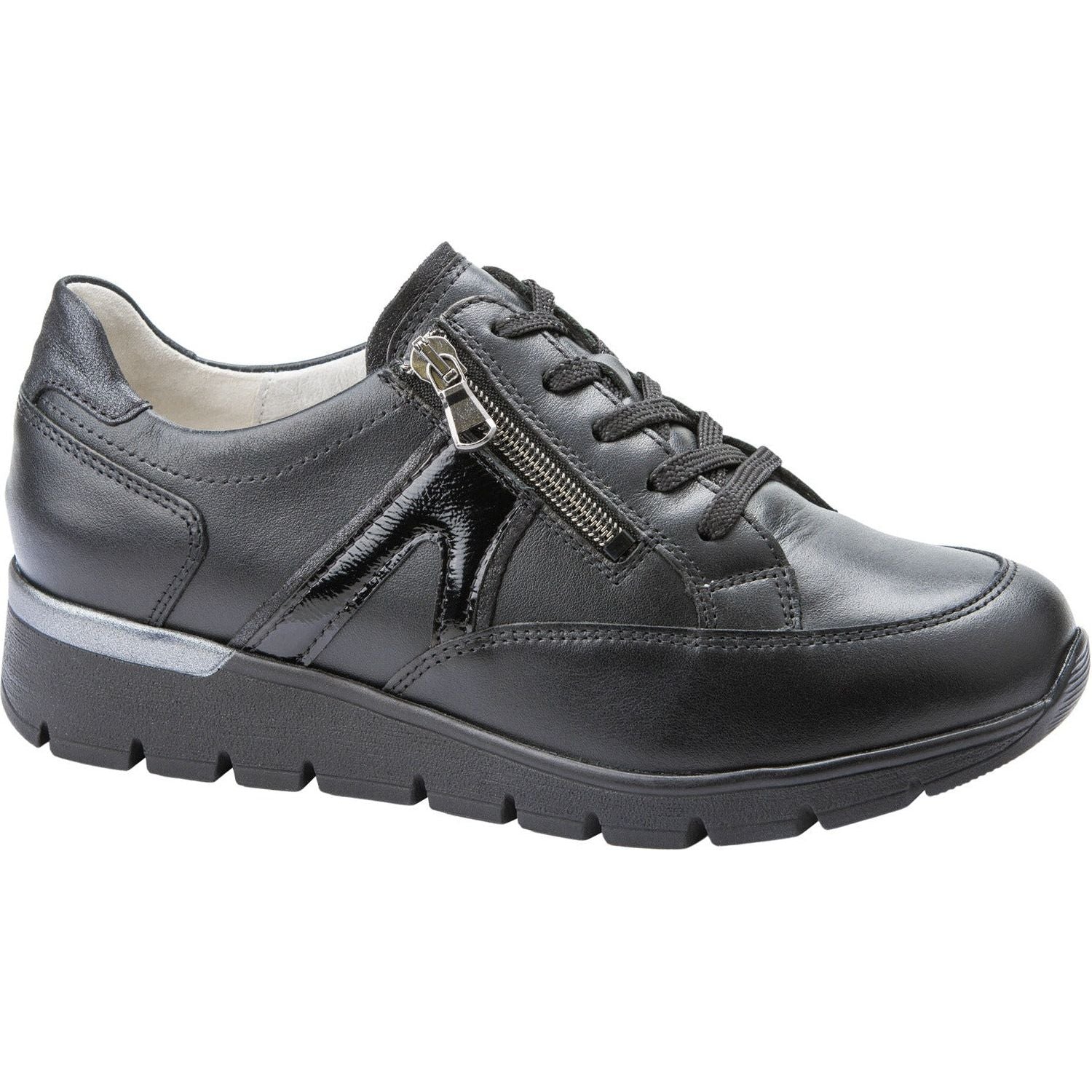 Waldlaufer K-Ramona (626001) - Ladies Wide Fit Lace with Side zip |  |Waldläufer Shoes | Wide Fit Shoes  Wisemans | Bantry | Shoe Shop | West Cork | Ireland