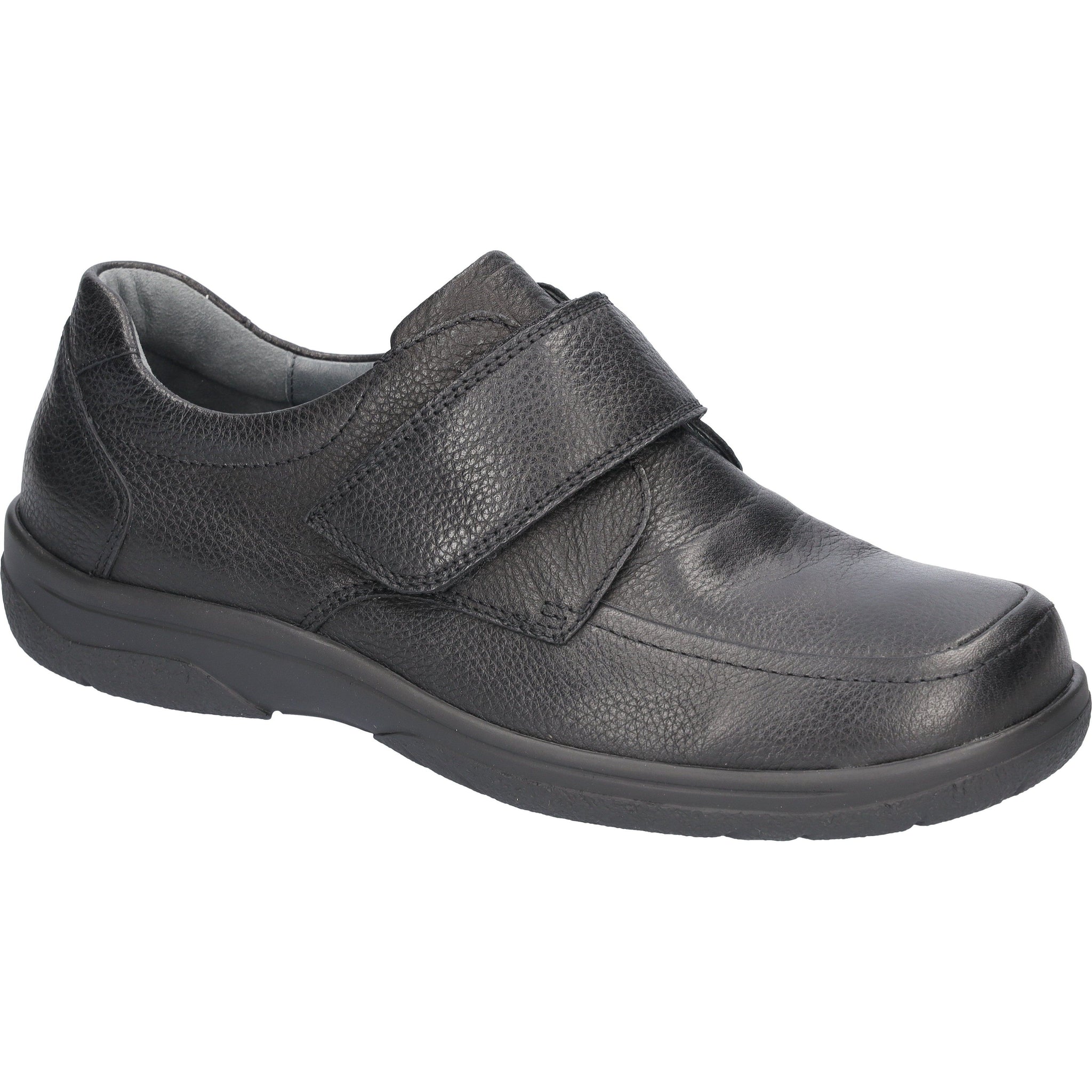 Waldlaufer Ken( 633301)- Mens Velcro Shoe in Black | Waldlaufer Shoes | Wide Fit Shoes | Wisemans | Bantry | Munster&nbsp;