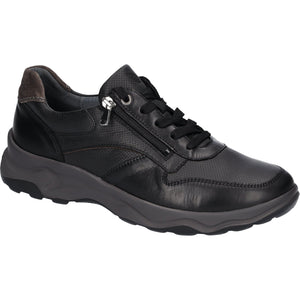 Waldlaufer H-Max (718006)- Mens Lace up with Zip Shoe -Wide Fit Waldlaufer  | Wide Fit Shoes | Wisemans | Bantry | West Cork | Ireland