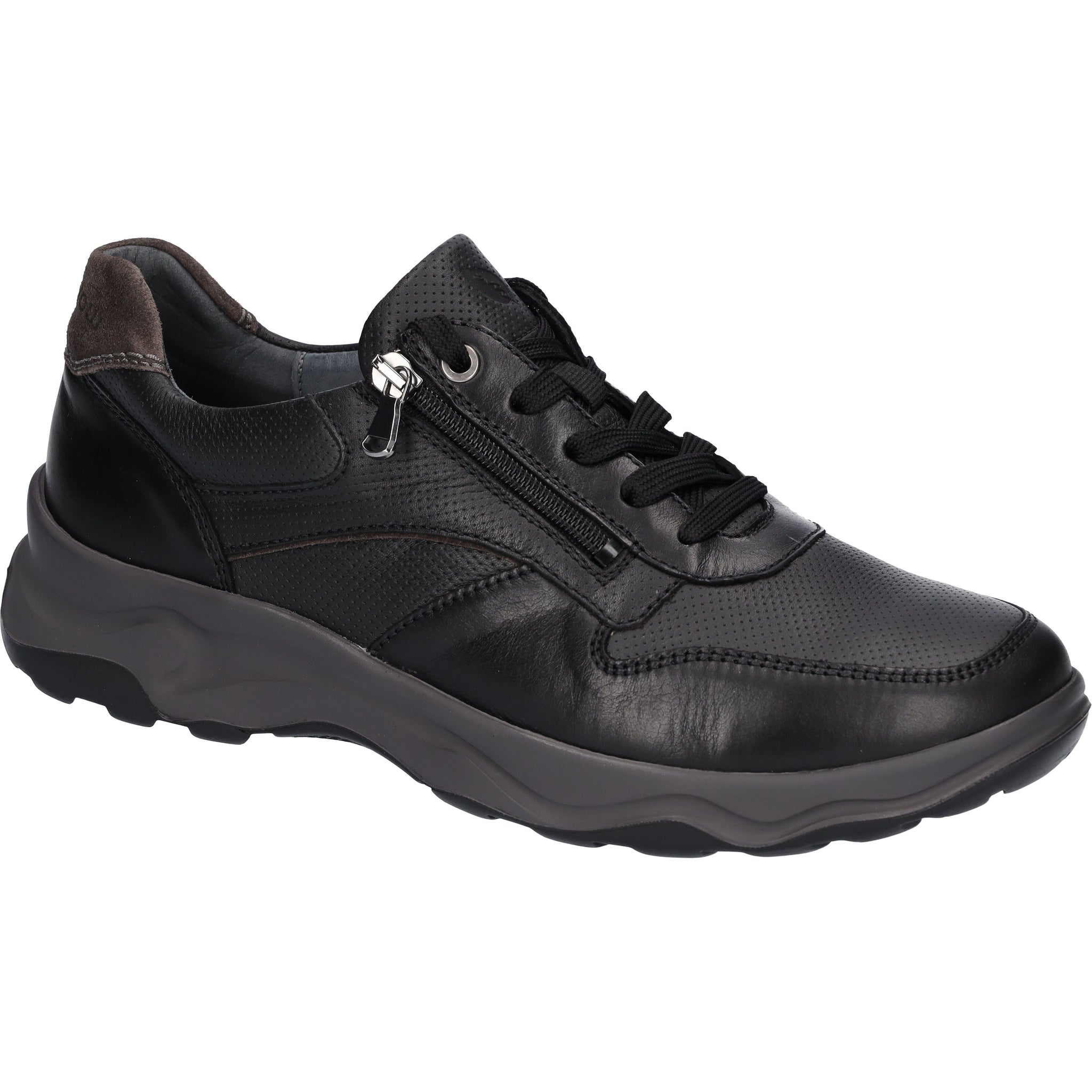 Waldlaufer H-Max (718006 316 991)- Mens Lace up with Zip Shoe -Wide Fit | Waldlaufer | Wide Fit Shoes | Wisemans | Bantry | West Cork | Ireland