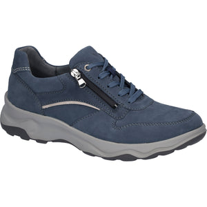 Waldlaufer H-Max (718006) - Men's Lace up with Zip Shoe-Wide Fit .Waldlaufer  | Wide Fit Shoes | Wisemans | Bantry | West Cork | Ireland