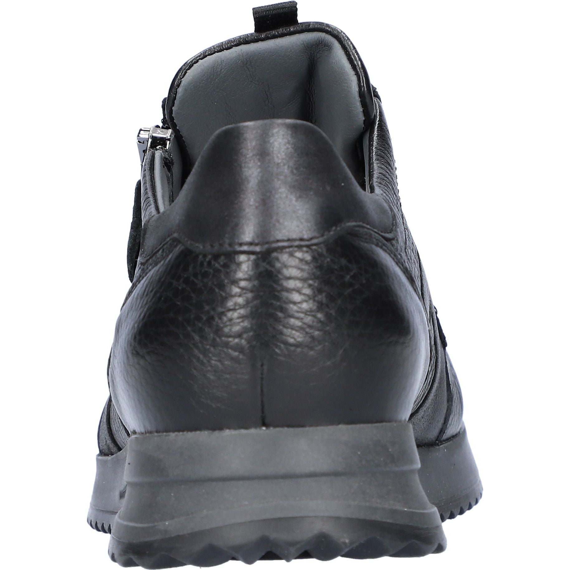 Waldlaufer Vicky(752002) - Ladies Lace Shoe with Zip in Black | Waldlaufer Shoes | Wide Fit | Wisemans | Bantry | Shoe Shop | Munster | Ireland