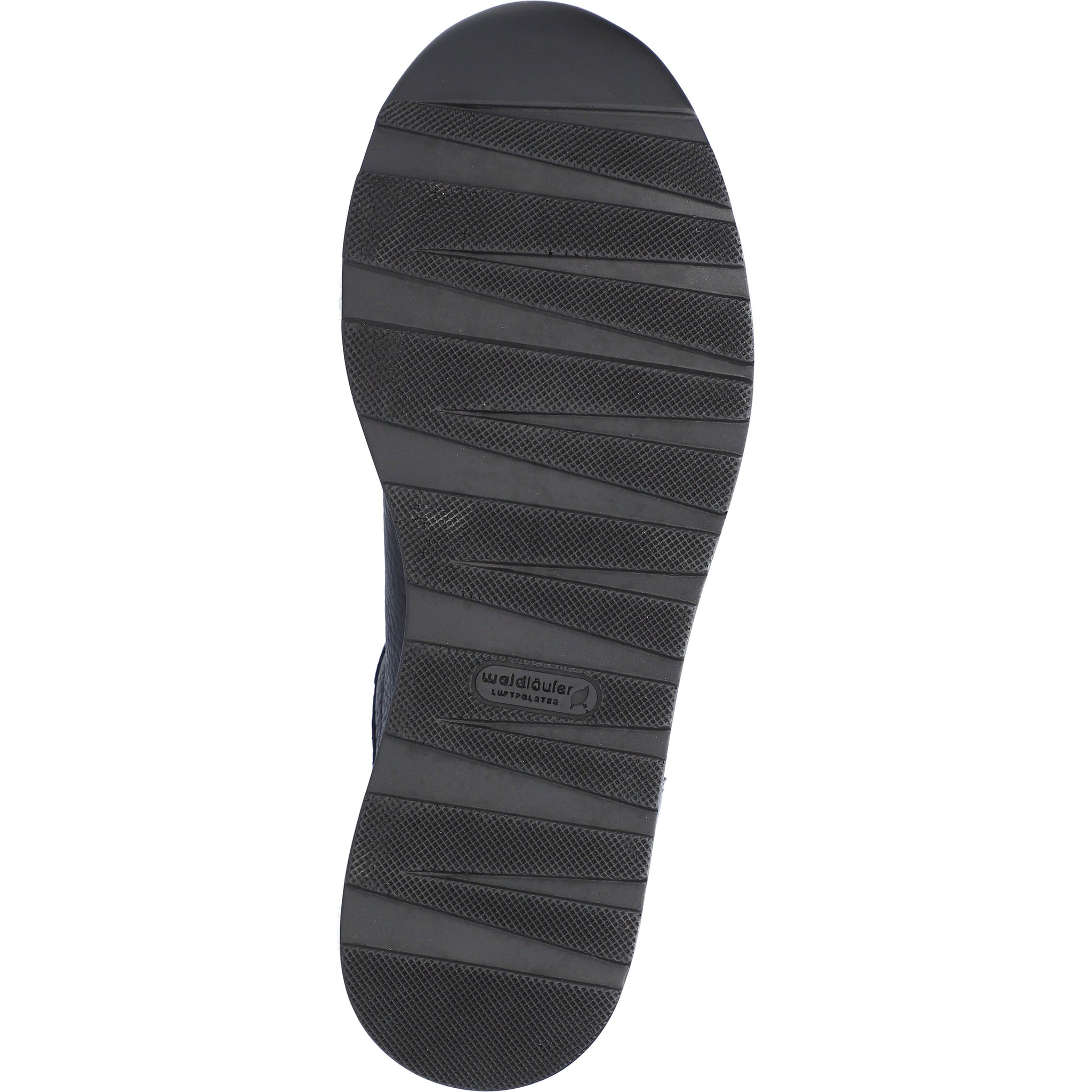 Waldlaufer Lana (758009)- Ladies Lace with Zip Platform Trainer in Black | Waldlaufer Shoes | Wide Fit | Wisemans | Bantry | Shoe Shop | Munster | Ireland