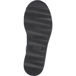 Waldlaufer Lana (758009)- Ladies Lace with Zip Platform Trainer in Black | Waldlaufer Shoes | Wide Fit | Wisemans | Bantry | Shoe Shop | Munster | Ireland
