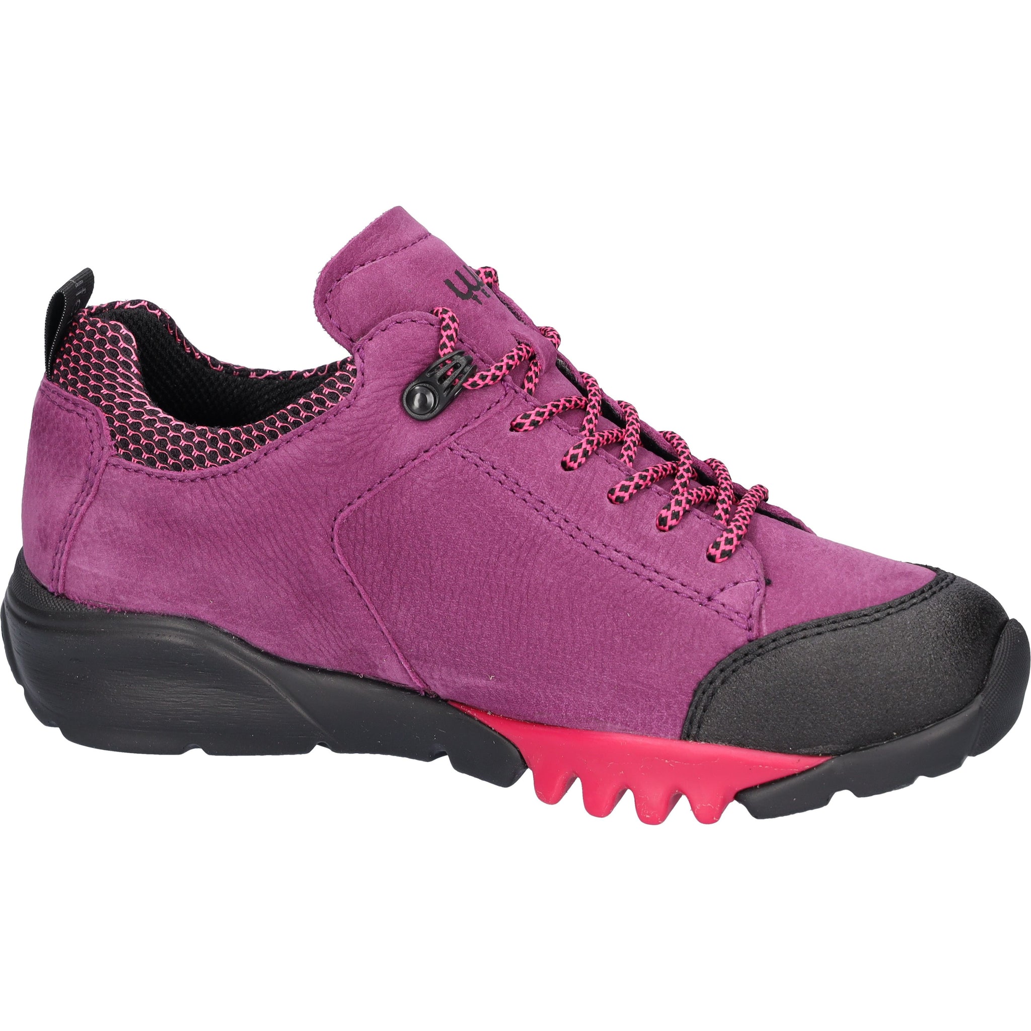 Waldlaufer Amiata(787952)- Ladies Waterproof Walking Shoe in Berry |Waldläufer Shoes | Wide Fit Shoes | Wisemans | Bantry | Shoe Shop | West Cork | Ireland