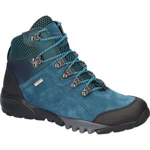 Waldlaufer Amiata(787974- Ladies Waterproof Walking Shoe in Teal |Waldläufer Shoes | Wide Fit Shoes | Wisemans | Bantry | Shoe Shop | West Cork | Ireland