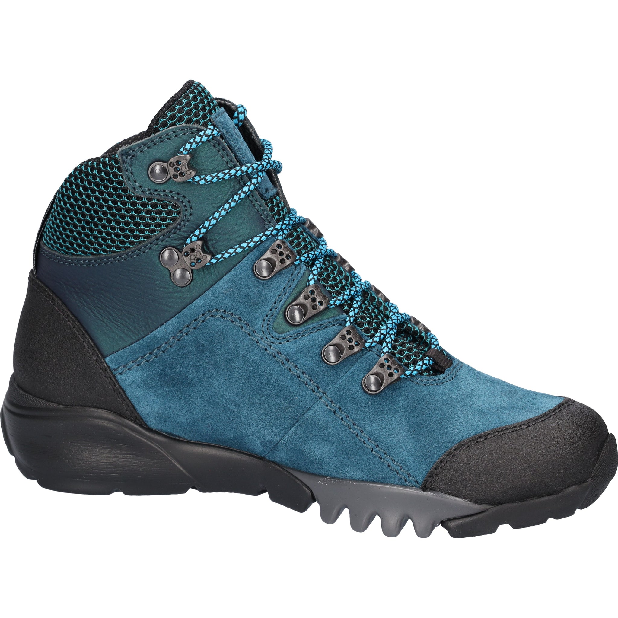Waldlaufer Amiata(787974- Ladies Waterproof Walking Shoe in Teal |Waldläufer Shoes | Wide Fit Shoes | Wisemans | Bantry | Shoe Shop | West Cork | Ireland
