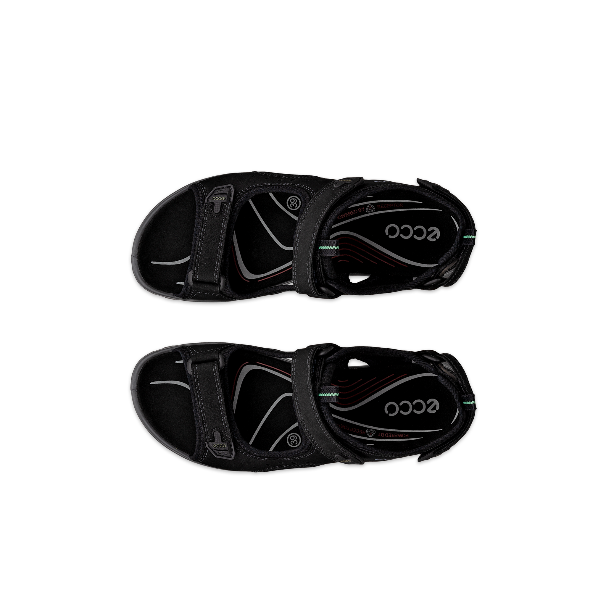 ECCO Offroad (822043) - Ladies Walking Sandal in Black Nubuck | ECCO Shoe | Wisemans | Bantry | Shoe Shop | Munster | Ireland
