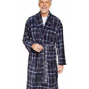 CHAMPION TARTAN FLEECE DRESSING GOWN
