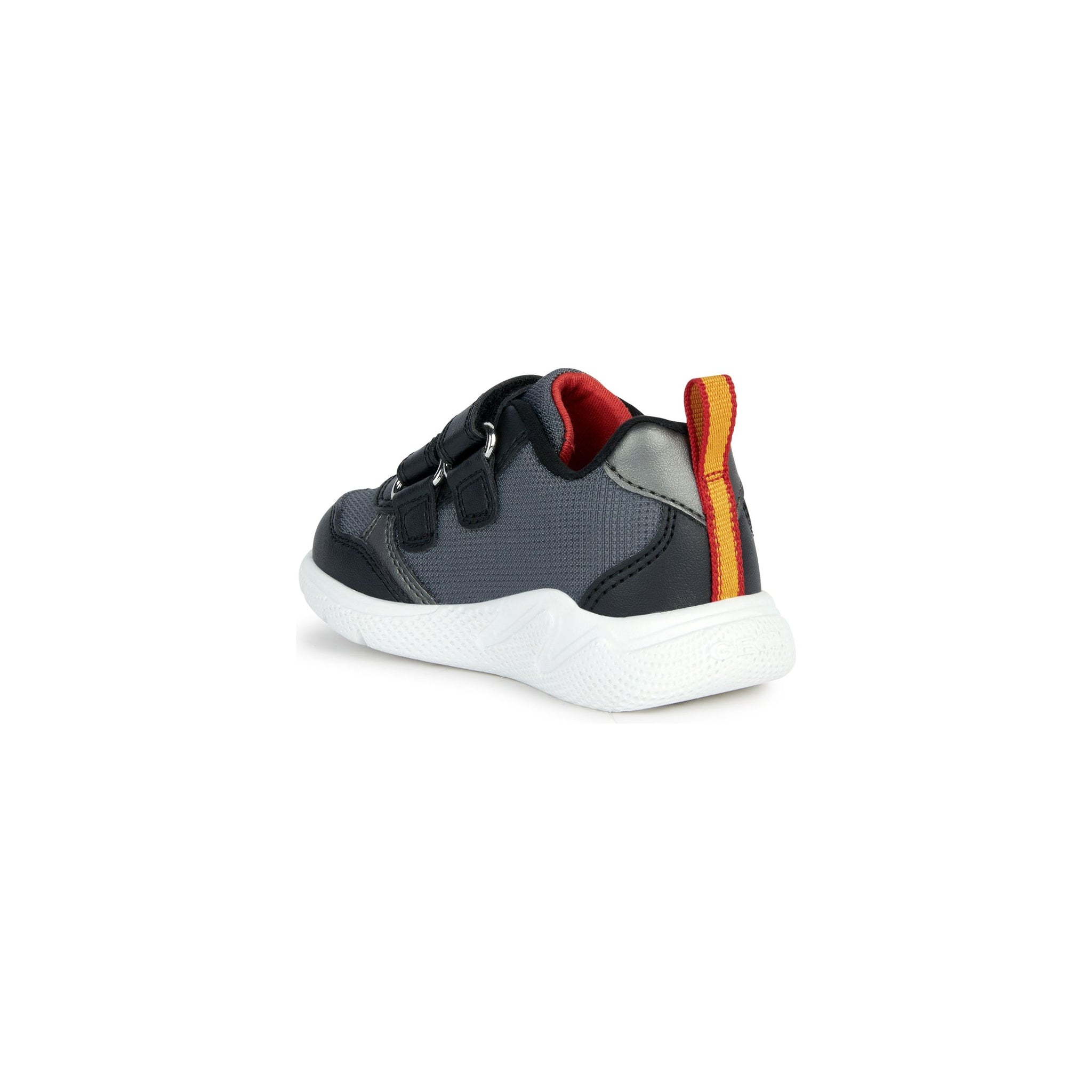 Geox Sprintye (B354UC)- Boys Velcro trainer in Black/Red  | Geox Shoes | Childrens Shoe Fitting | Wisemans | Bantry | West Cork | Ireland