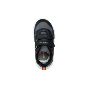 Geox Sprintye (B354UC)- Boys Velcro trainer in Black/Red  | Geox Shoes | Childrens Shoe Fitting | Wisemans | Bantry | West Cork | Ireland