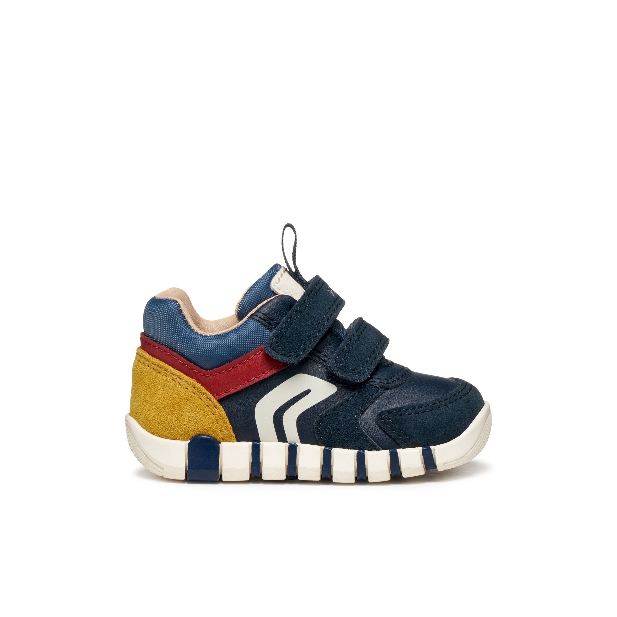 Geox Iupido(B3555D) - Kids Velcro Boot in Navy/Red| GEOX Shoes | Wisemans | Bantry | Shoe Shop | Munster | Ireland