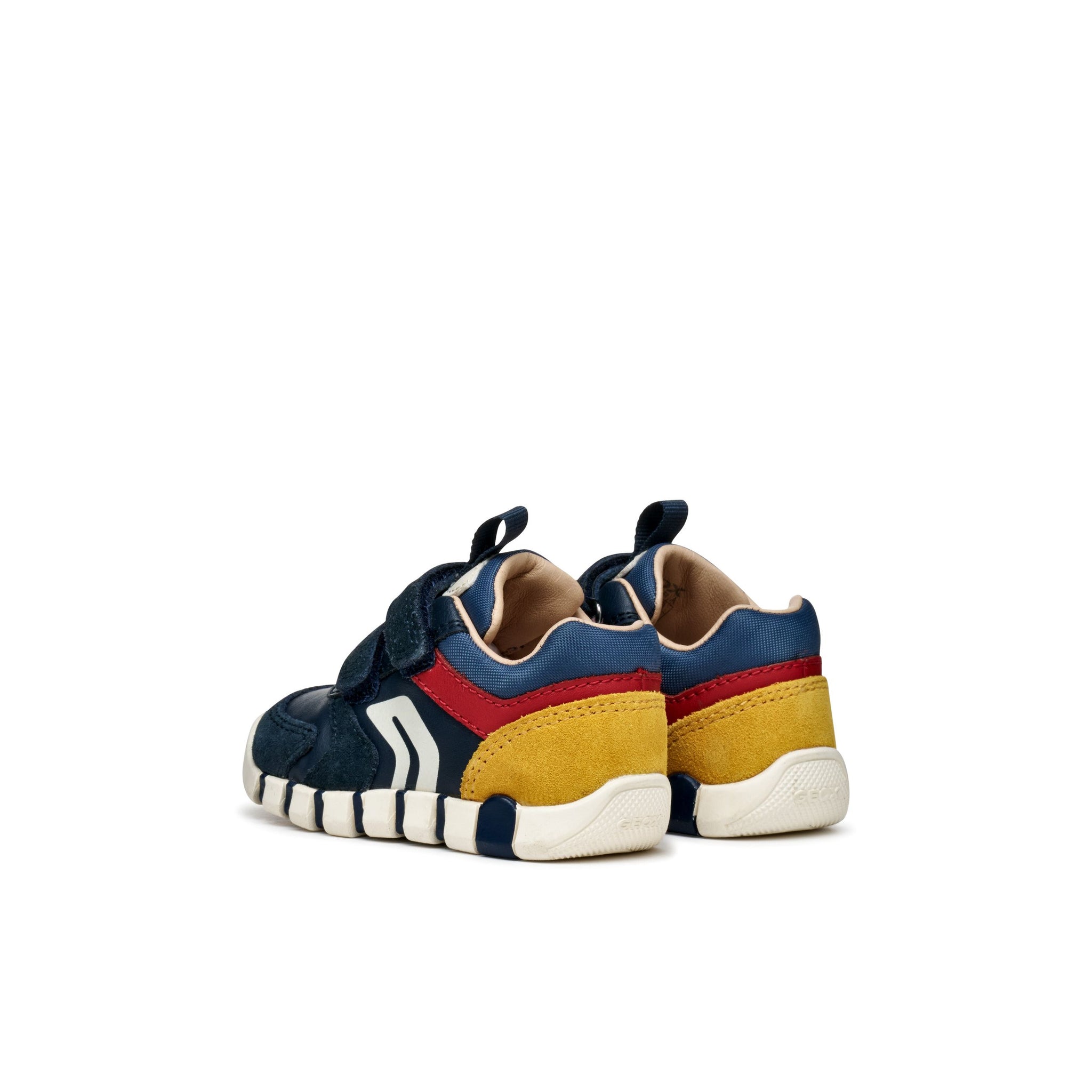 Geox Iupido(B3555D) - Kids Velcro Boot in Navy/Red| GEOX Shoes | Wisemans | Bantry | Shoe Shop | Munster | Ireland