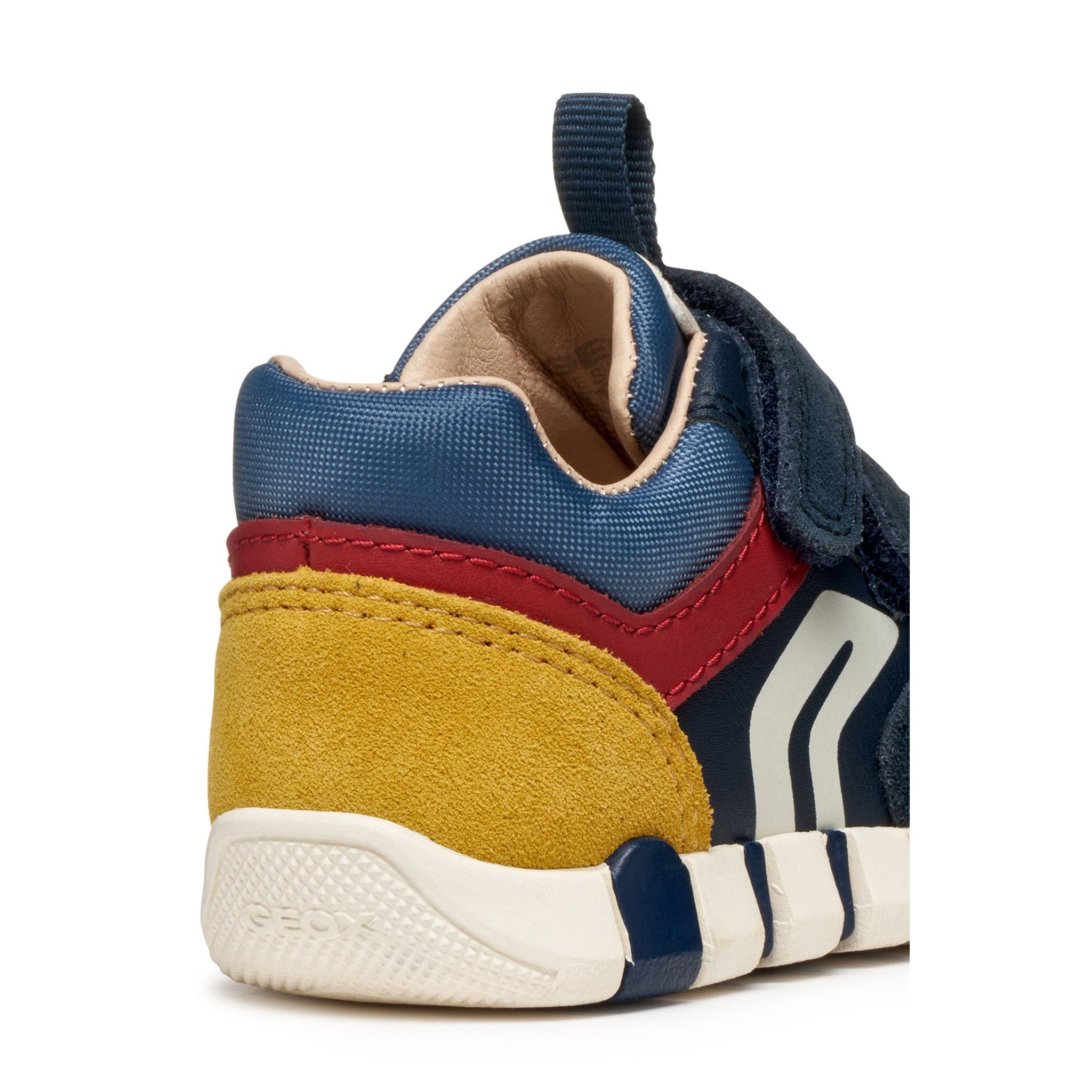 Geox Iupido(B3555D) - Kids Velcro Boot in Navy/Red| GEOX Shoes | Wisemans | Bantry | Shoe Shop | Munster | Ireland